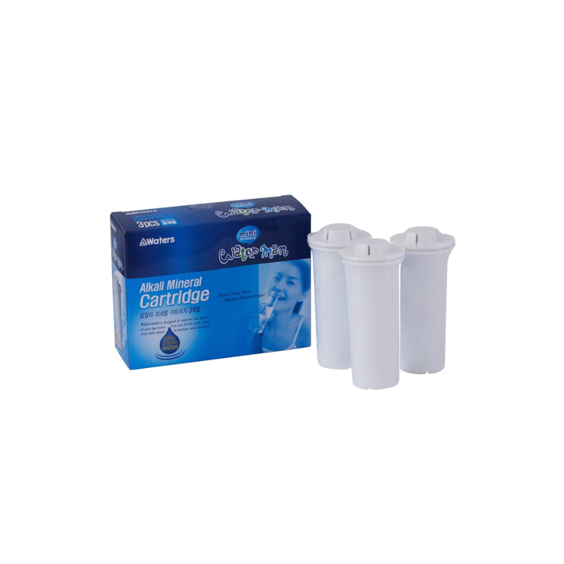 3 Pack replacement filters for Waterman 600ml Blue