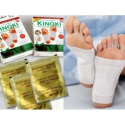 Kinoki Gold detox pleisters, detoxen foot pads patch, voetpleisters